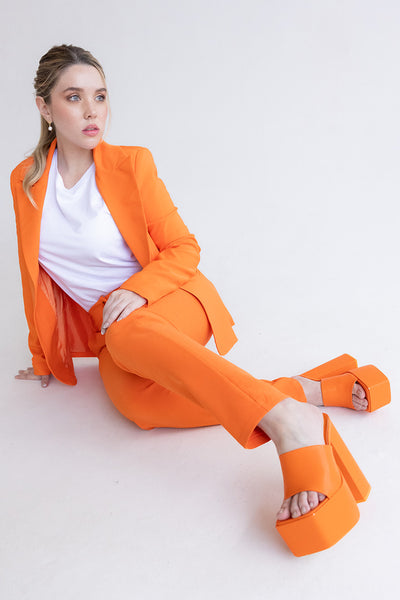 Pantalón Corte Clásico Naranja VENTI6