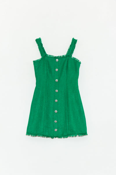 Vestido tipo Jumper Green Grass INA